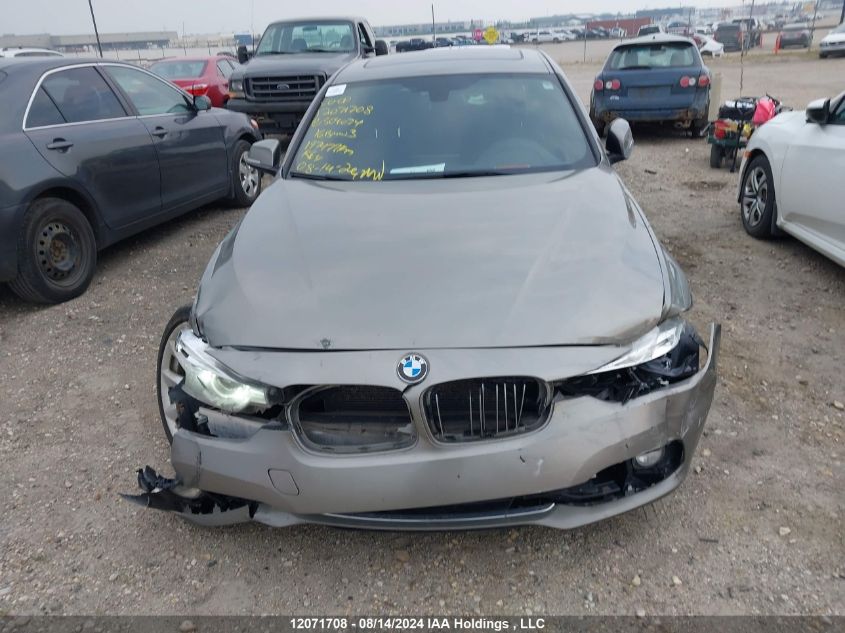 2016 BMW 3 Series VIN: WBA8E3C54GK504074 Lot: 12071708