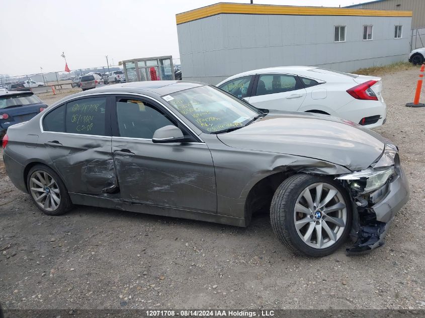 2016 BMW 3 Series VIN: WBA8E3C54GK504074 Lot: 12071708