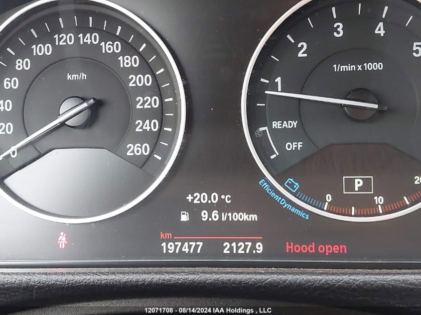 2016 BMW 3 Series VIN: WBA8E3C54GK504074 Lot: 12071708