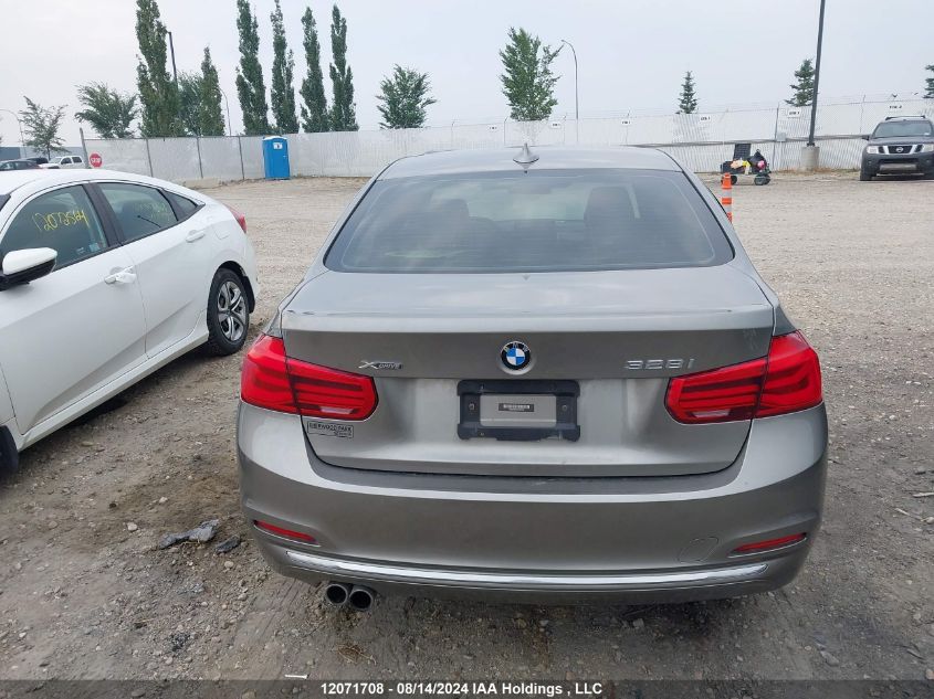 2016 BMW 3 Series VIN: WBA8E3C54GK504074 Lot: 12071708