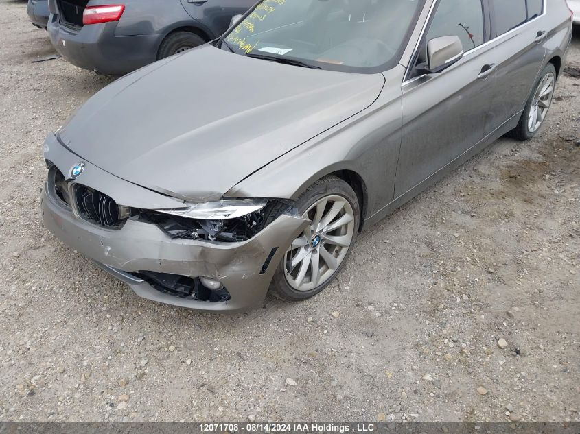 2016 BMW 3 Series VIN: WBA8E3C54GK504074 Lot: 12071708