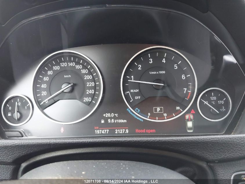 2016 BMW 3 Series VIN: WBA8E3C54GK504074 Lot: 12071708