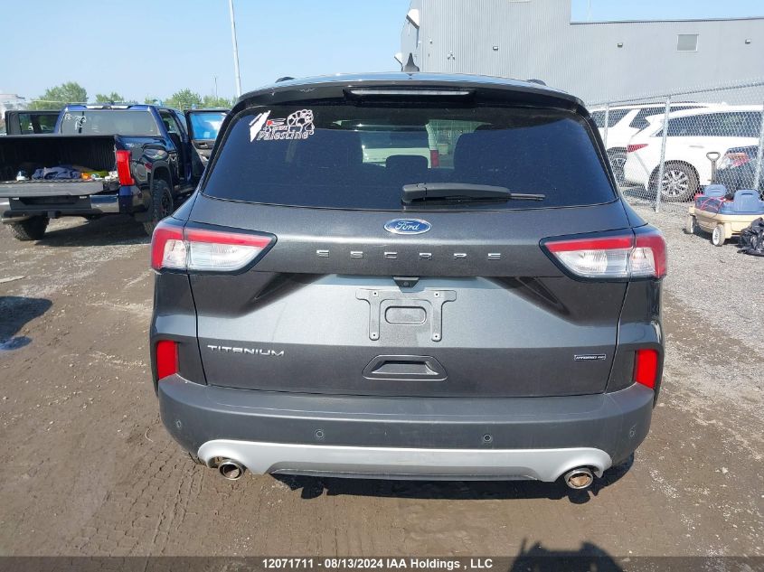 2020 Ford Escape Titanium VIN: 1FMCU9DZ1LUC44134 Lot: 12071711