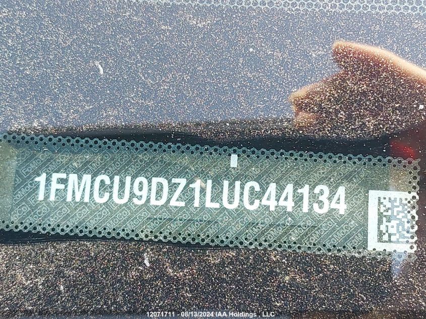 2020 Ford Escape Titanium VIN: 1FMCU9DZ1LUC44134 Lot: 12071711