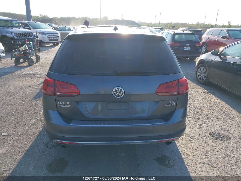 3VWH17AU3HM533041 2017 Volkswagen Golf Alltrack S/Se/Sel