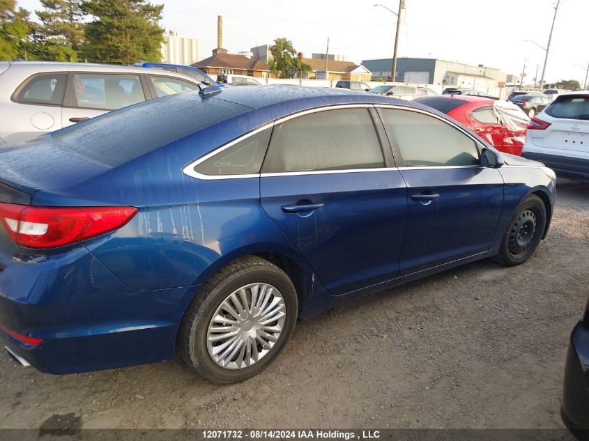 2015 Hyundai Sonata Gl VIN: 5NPE24AF6FH198444 Lot: 12071732