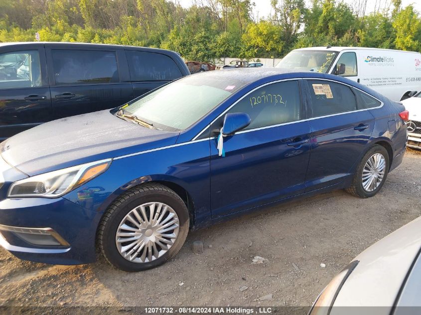 2015 Hyundai Sonata Gl VIN: 5NPE24AF6FH198444 Lot: 12071732