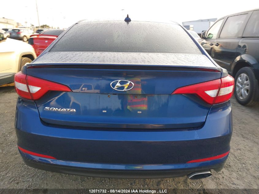 2015 Hyundai Sonata Gl VIN: 5NPE24AF6FH198444 Lot: 12071732