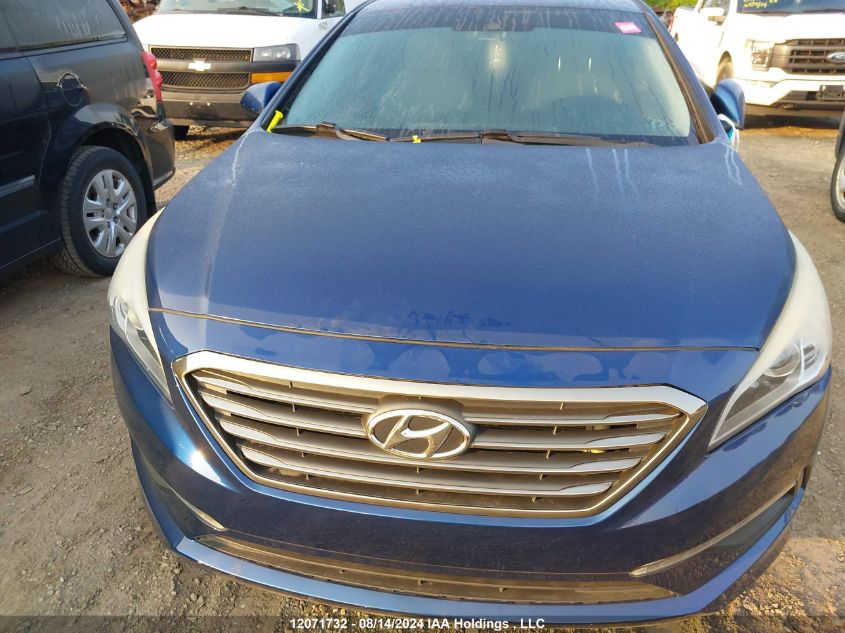 2015 Hyundai Sonata Gl VIN: 5NPE24AF6FH198444 Lot: 12071732