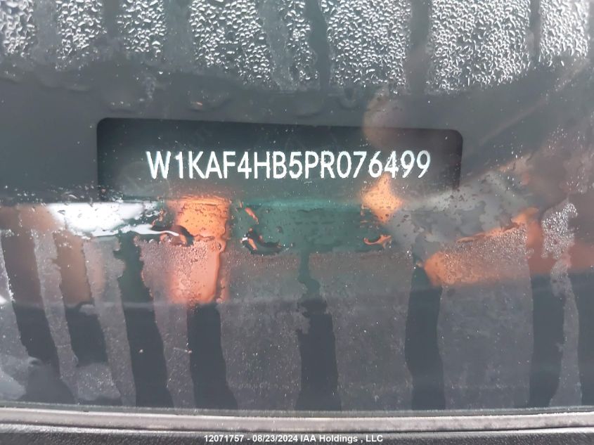 2023 Mercedes-Benz C 300 4Matic VIN: W1KAF4HB5PR076499 Lot: 12071757