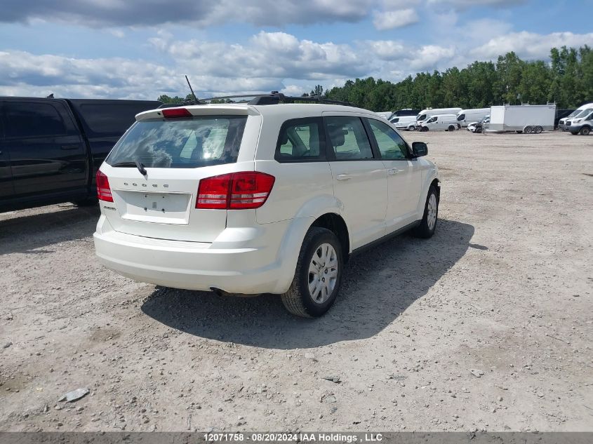 2016 Dodge Journey VIN: 3C4PDCAB7GT154576 Lot: 12071758