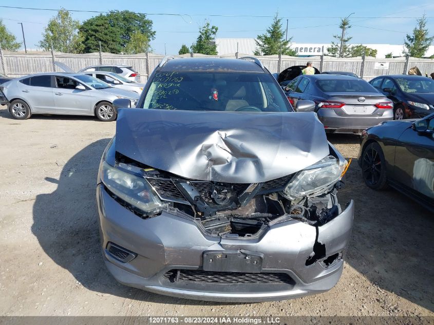 2016 Nissan Rogue VIN: 5N1AT2MT3GC780219 Lot: 12071763