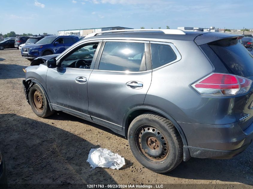 2016 Nissan Rogue VIN: 5N1AT2MT3GC780219 Lot: 12071763