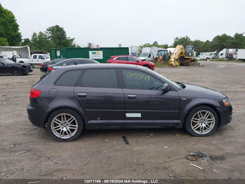 2011 Audi A3 VIN: WAUDFCFM5BA070941 Lot: 12071769