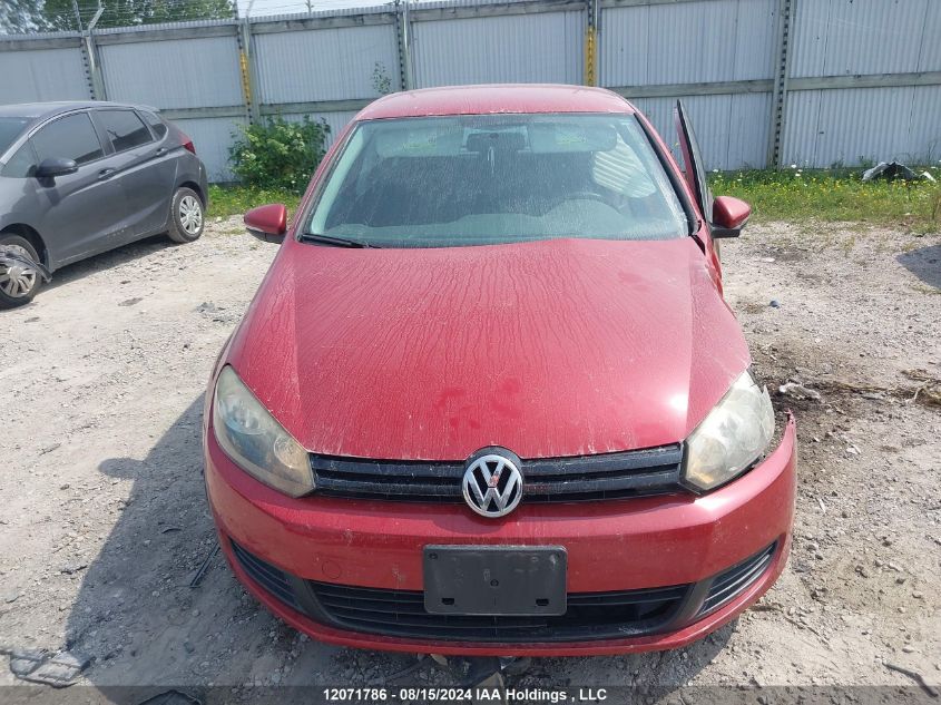 2010 Volkswagen Golf VIN: WVWDA7AJ3AW103779 Lot: 12071786