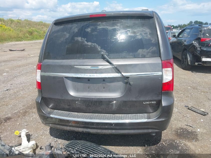 2015 Chrysler Town & Country Limited Platinum VIN: 2C4RC1GG3FR741331 Lot: 12071797