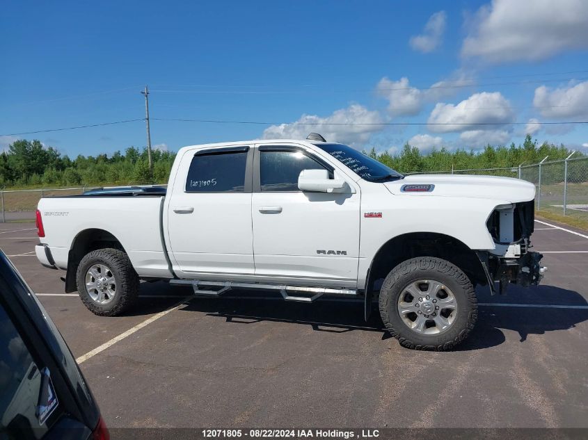 2019 Ram 2500 Big Horn VIN: 3C6UR5DJ0KG688854 Lot: 12071805