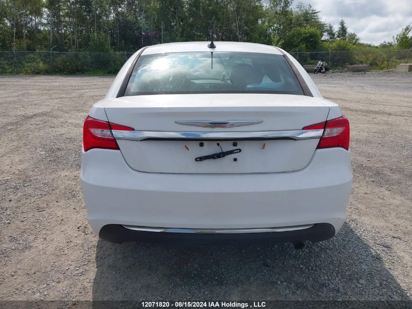 2013 Chrysler 200 Lx VIN: 1C3CCBAB8DN609009 Lot: 12071820