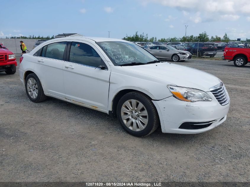 2013 Chrysler 200 Lx VIN: 1C3CCBAB8DN609009 Lot: 12071820