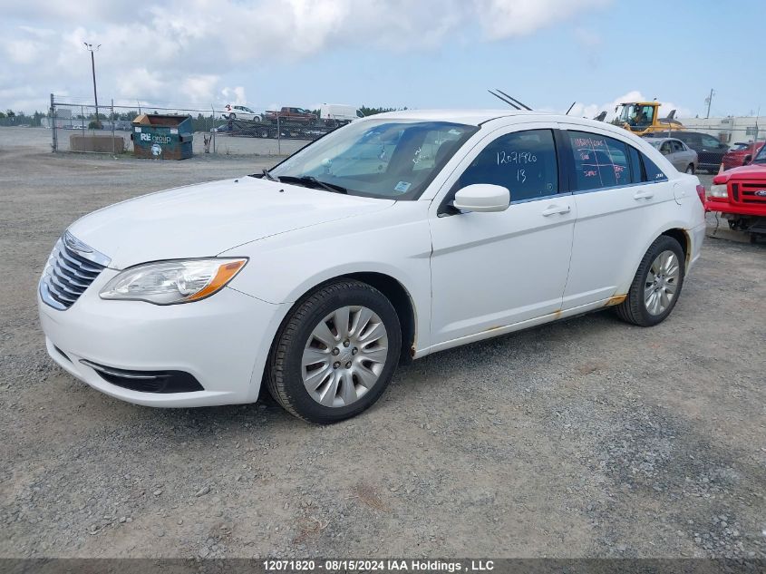 2013 Chrysler 200 Lx VIN: 1C3CCBAB8DN609009 Lot: 12071820