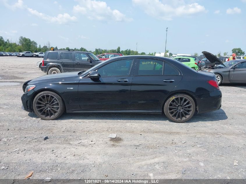 2019 Mercedes-Benz C-Class VIN: 55SWF6EB0KU283914 Lot: 12071821