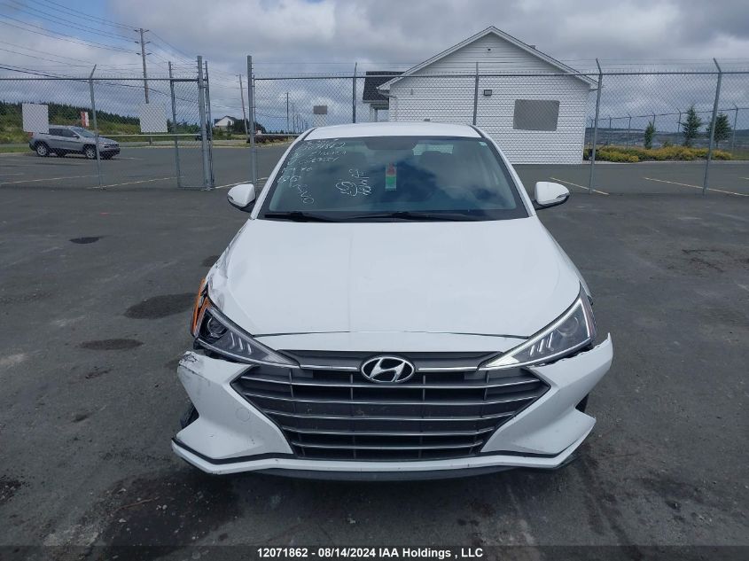 2020 Hyundai Elantra Preferred Auto Ivt VIN: KMHD84LF5LU070684 Lot: 12071862