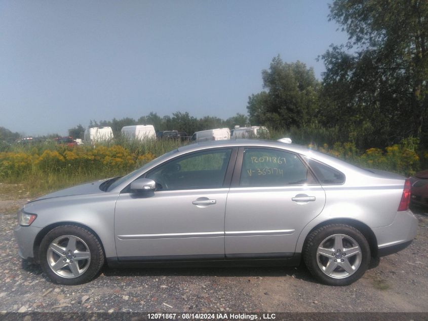 2008 Volvo S40 2.4I VIN: YV1MS382782365174 Lot: 12071867