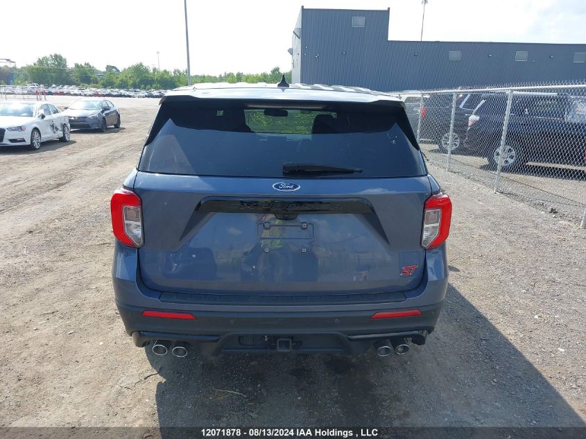 2021 Ford Explorer St VIN: 1FM5K8GC6MGA44298 Lot: 12071878