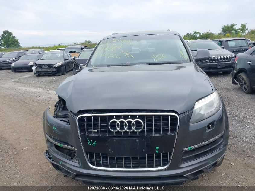 2014 Audi Q7 VIN: WA1CGCFE6ED003783 Lot: 12071888