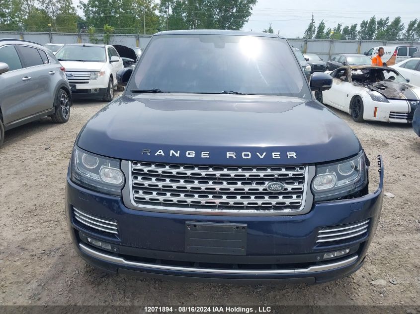 2015 Land Rover Range Rover Autobiography VIN: SALGV2TF3FA216108 Lot: 12071894