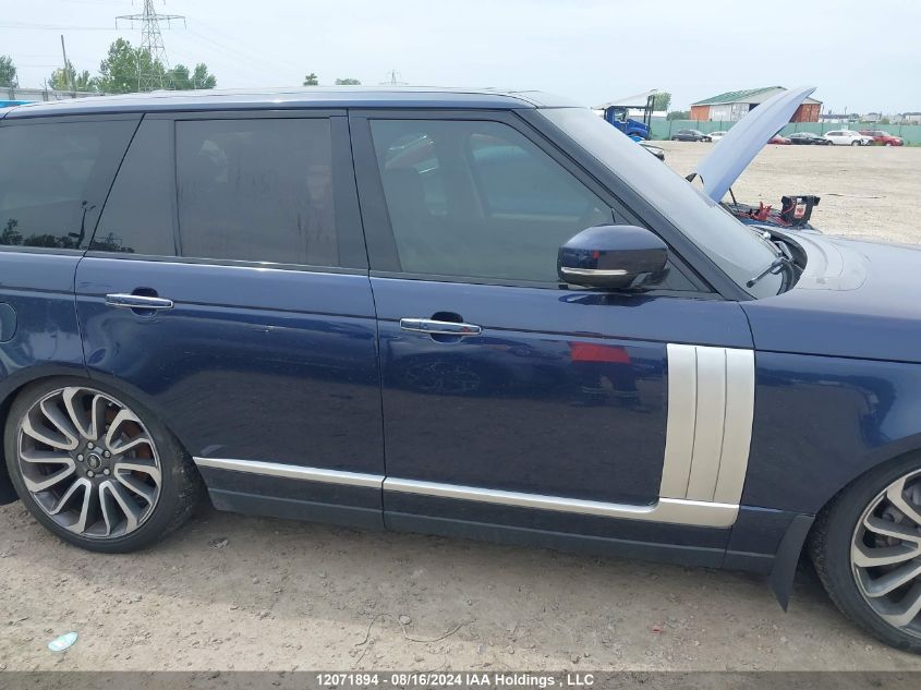 2015 Land Rover Range Rover Autobiography VIN: SALGV2TF3FA216108 Lot: 12071894