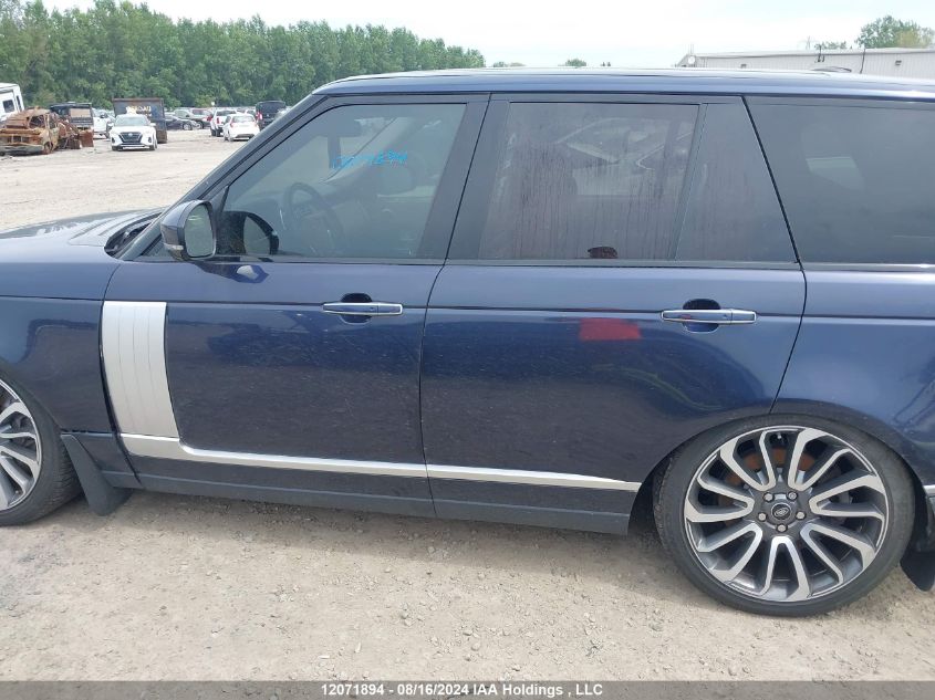 2015 Land Rover Range Rover Autobiography VIN: SALGV2TF3FA216108 Lot: 12071894