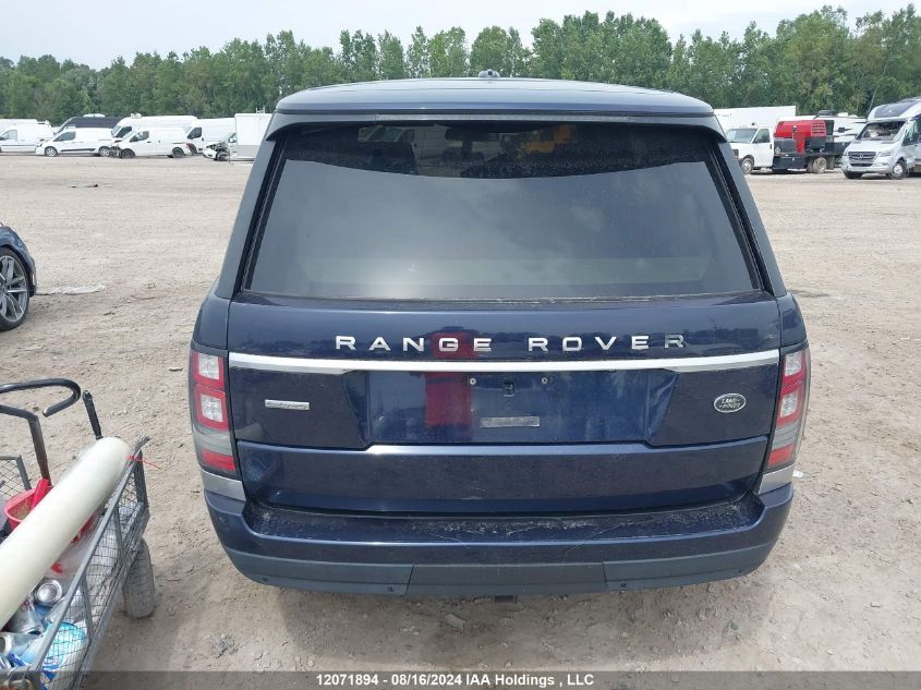 2015 Land Rover Range Rover Autobiography VIN: SALGV2TF3FA216108 Lot: 12071894