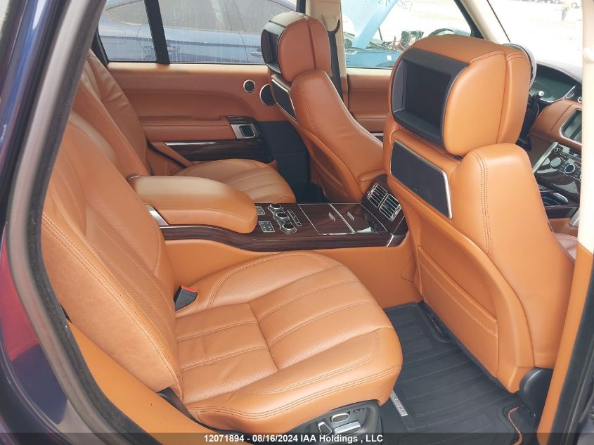 2015 Land Rover Range Rover Autobiography VIN: SALGV2TF3FA216108 Lot: 12071894