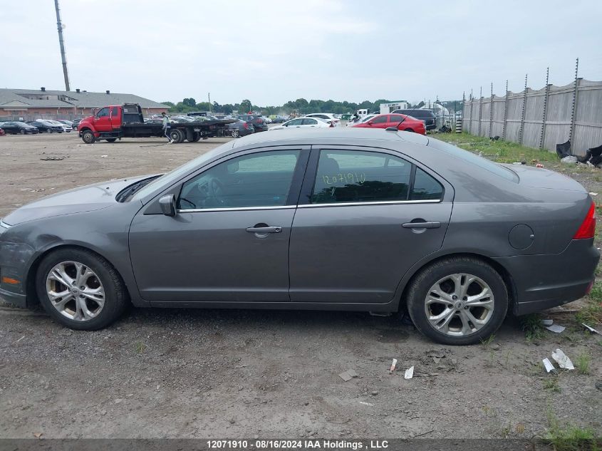2012 Ford Fusion Se VIN: 3FAHP0HA0CR422923 Lot: 12071910