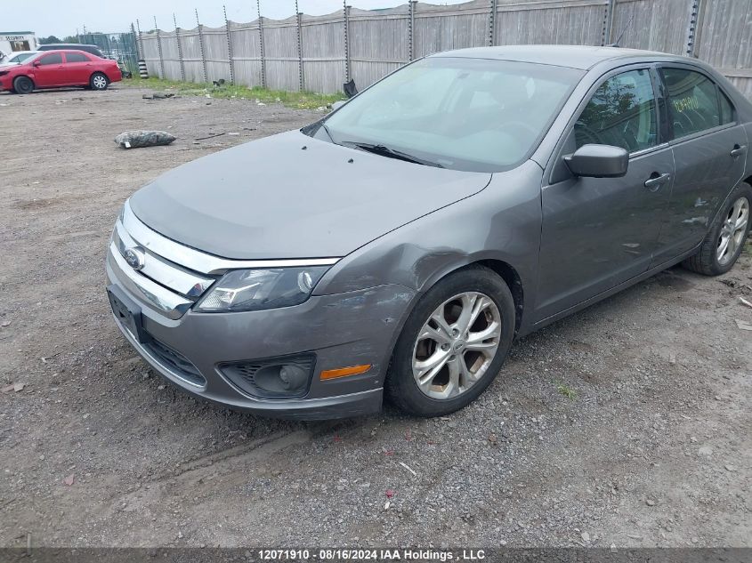 2012 Ford Fusion Se VIN: 3FAHP0HA0CR422923 Lot: 12071910