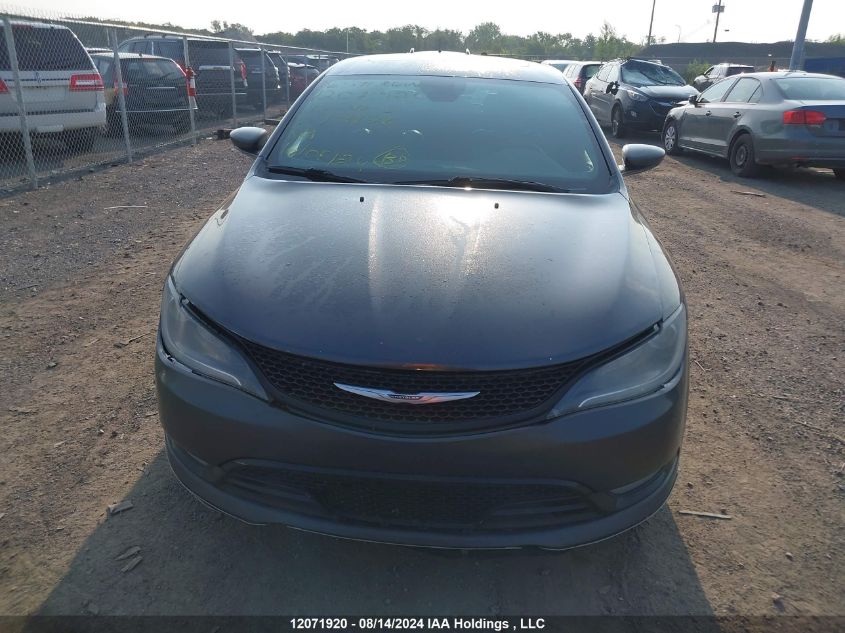 2016 Chrysler 200 S VIN: 1C3CCCBG7GN109976 Lot: 12071920