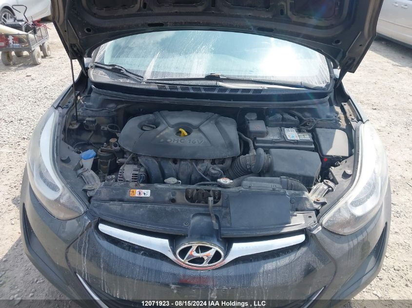 2015 Hyundai Elantra Gl VIN: 5NPDH4AE1FH557653 Lot: 12071923