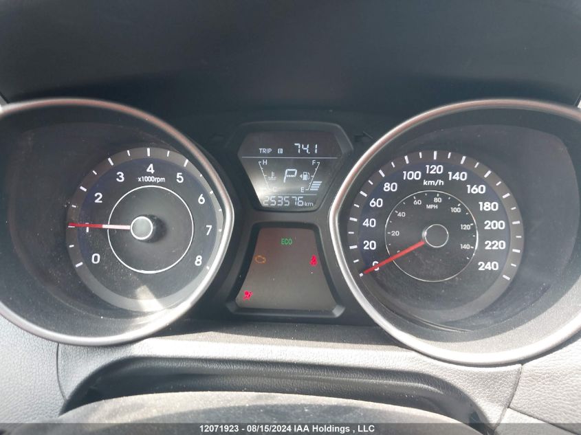 2015 Hyundai Elantra Gl VIN: 5NPDH4AE1FH557653 Lot: 12071923