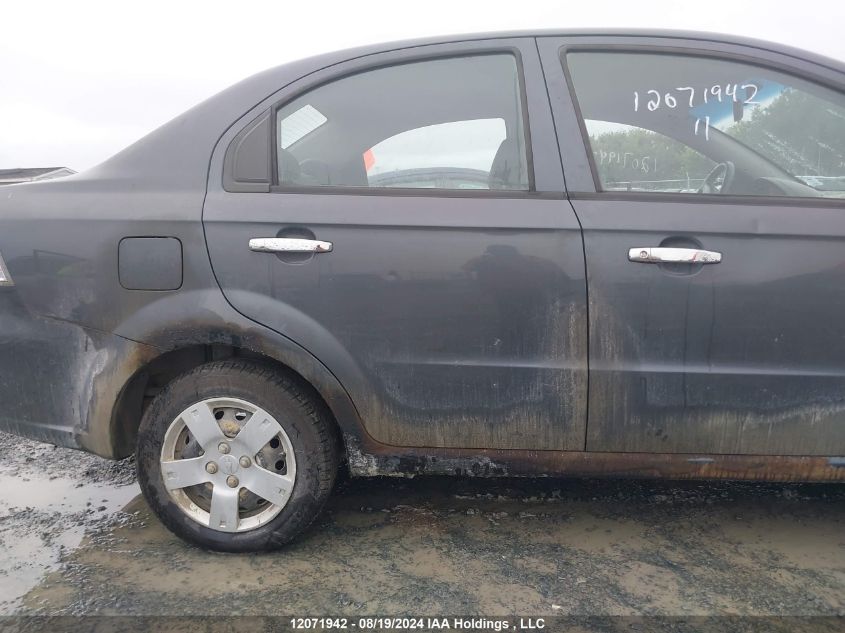 2011 Chevrolet Aveo VIN: 3G1TB5DG4BL150106 Lot: 12071942