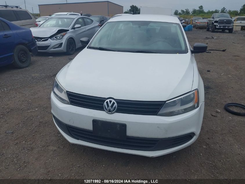 2014 Volkswagen Jetta Sedan VIN: 3VW2K7AJ3EM403815 Lot: 12071992