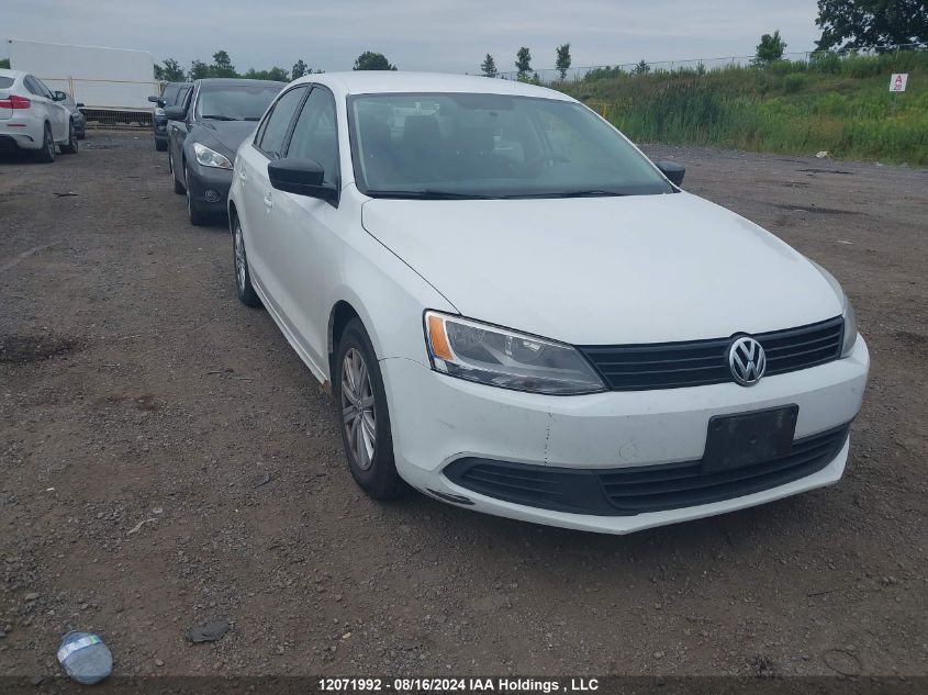 2014 Volkswagen Jetta Sedan VIN: 3VW2K7AJ3EM403815 Lot: 12071992