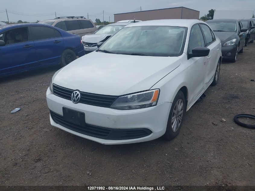 2014 Volkswagen Jetta Sedan VIN: 3VW2K7AJ3EM403815 Lot: 12071992