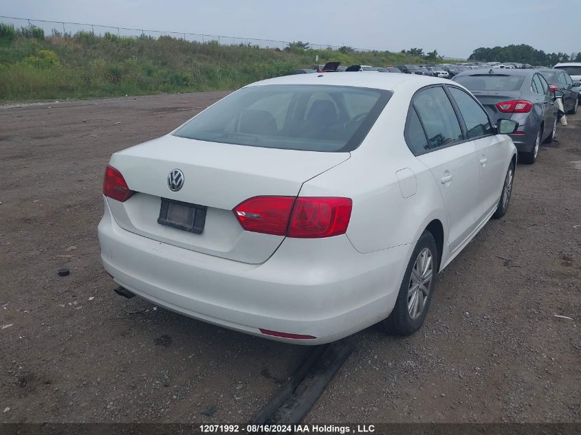 2014 Volkswagen Jetta Sedan VIN: 3VW2K7AJ3EM403815 Lot: 12071992