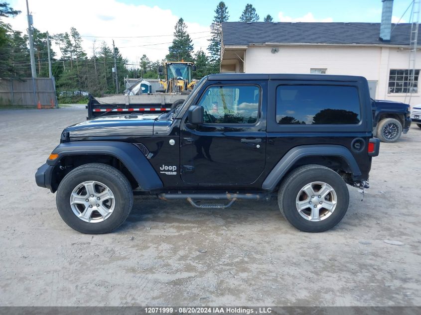 2019 Jeep Wrangler Sport VIN: 1C4GJXAG3KW546145 Lot: 12071999