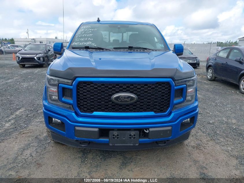 2020 Ford F-150 Lariat VIN: 1FTEW1EP6LFC74529 Lot: 12072005