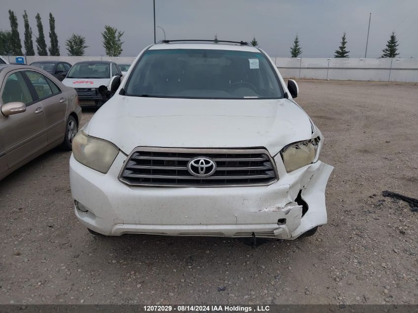 2009 Toyota Highlander Sport VIN: JTEES43A492131666 Lot: 12072029