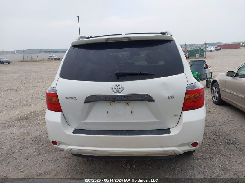 2009 Toyota Highlander Sport VIN: JTEES43A492131666 Lot: 12072029