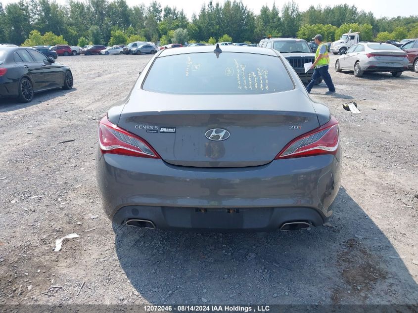 2013 Hyundai Genesis VIN: KMHHT6KD4DU088705 Lot: 12072046