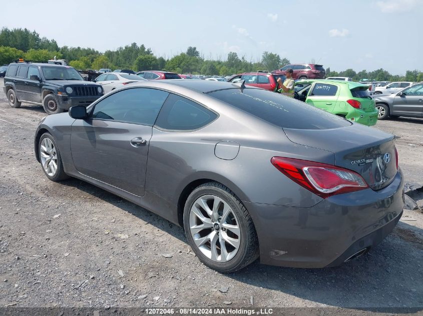 2013 Hyundai Genesis VIN: KMHHT6KD4DU088705 Lot: 12072046